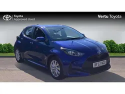 Blue Used 2022 Toyota Yaris Hybrid Hatchback | £15,365 (Good price)