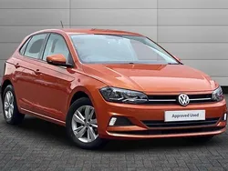 Orange Used 2020 VW Polo SE Hatchback | £13,050 (Fair price)