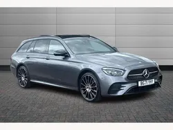 Grey Used 2022 Mercedes E300 AMG line Estate | £35,550
