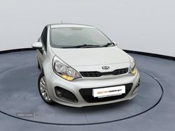 Silver Used 2012 Kia Rio Hatchback | £4,995 (Fair price)