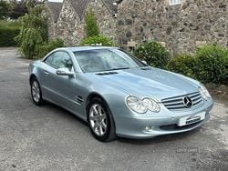 Silver Used 2003 Mercedes SL350 Cabriolet | £6,750 (Fair price)