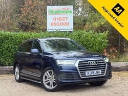Blue Used 2019 Audi Q7 S-Line SUV | £21,799 (Super price)
