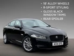 Black Used 2014 Jaguar XF R-Sport Sedan | £7,695 (Fair price)