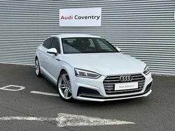 White Used 2020 Audi A5 S-Line Coupe | £21,490 (Fair price)