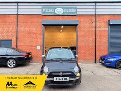 Black Used 2012 Fiat 500 Lounge Hatchback | £2,499 (Fair price)