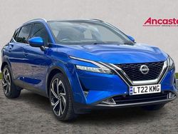 Tallic magnetic blue Used 2022 Nissan Qashqai Tekna+ SUV | £20,775 (Expensive)