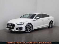 White Used 2021 Audi A5 Sportback S-Line Hatchback | £24,910 (Fair price)