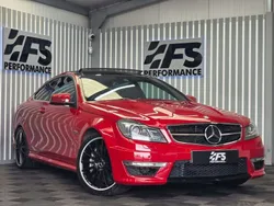 Red Used 2012 Mercedes C63 AMG AMG Edition 1 Coupe | £21,000 (Fair price)