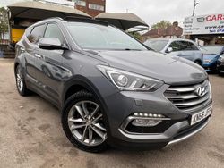 Silver Used 2016 Hyundai Santa Fe Premium SE SUV | £12,499 (A bit pricey)