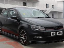 Black Used 2016 VW Polo GTI Hatchback | £10,995 (Fair price)