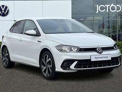 White Used 2023 VW Polo R-line Hatchback | £18,264 (Fair price)