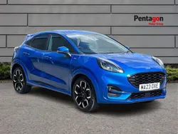 Blue Used 2023 Ford Puma ST-Line X SUV | £16,295 (Fair price)