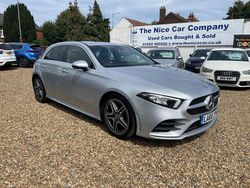 Silver Used 2019 Mercedes A180 Executive Hatchback | £13,995 (Fair price)
