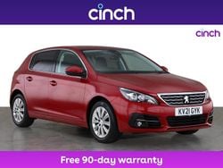 Red Used 2021 Peugeot 308 Allure Hatchback | £10,289 (Good price)