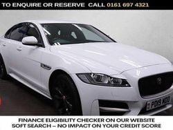 White Used 2019 Jaguar XF R-Sport Sedan | £14,270 (Fair price)