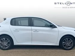 White Used 2022 Peugeot 208 Active Premium Hatchback | £13,025 (Fair price)