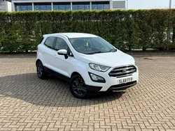 White Used 2018 Ford Ecosport Zetec SUV | £10,400 (Fair price)