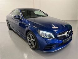 Blue Used 2019 Mercedes C300 AMG line Coupe | £17,590 (Fair price)
