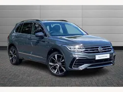 Grey Used 2021 VW Tiguan R-line SUV | £25,895 (Fair price)