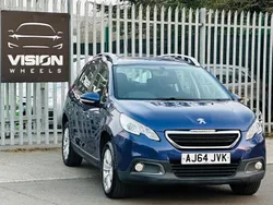 Blue Used 2015 Peugeot 2008 Active SUV | £3,495 (Fair price)