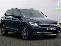 Blue Used 2021 VW Tiguan Active SUV | £25,099 (Good price)