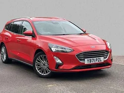 Red Used 2022 Ford Focus Titanium X Estate | £16,590 (Fair price)