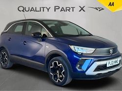 Blue Used 2021 Vauxhall Crossland Elite SUV | £12,299 (Fair price)