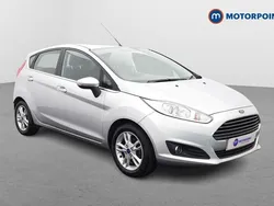Silver Used 2015 Ford Fiesta Zetec Hatchback | £7,099 (A bit pricey)