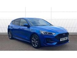 Blue Used 2022 Ford Focus ST-Line Hatchback | £17,170 (Fair price)