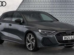 Grey Used 2025 Audi A3 Black Edition Hatchback | £30,990 (Expensive)