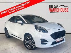 White Used 2022 Ford Puma ST-Line Hatchback | £15,799 (Fair price)