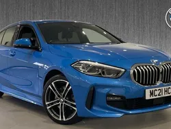 Blue Used 2021 BMW 118 M Sport Hatchback | £18,299 (Fair price)