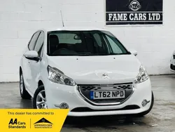White Used 2013 Peugeot 208 Allure Hatchback | £4,500 (Fair price)