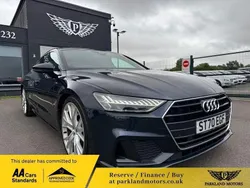 Blue Used 2020 Audi A7 S-Line Hatchback | £25,995 (Good price)