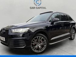 Black Used 2017 Audi Q7 S-Line SUV | £26,950 (Fair price)