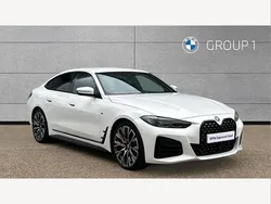 Alpine white Used 2023 BMW 420 M Sport Coupe | £34,995 (A bit pricey)