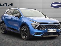 Blue Used 2022 Kia Sportage GT-Line SUV | £22,499 (Fair price)