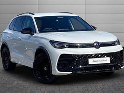 Pure white Used 2025 VW Tiguan R-line SUV | £37,150