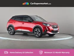 Red Used 2021 Peugeot e-2008 GTi SUV | £13,197 (Good price)