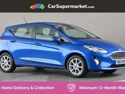 Blue Used 2019 Ford Fiesta Zetec Hatchback | £7,997 (Fair price)