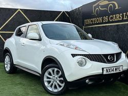 White Used 2014 Nissan Juke Tekna SUV | £4,995 (Fair price)