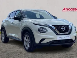 Pearl storm white Used 2022 Nissan Juke N-Connecta SUV | £15,275 (Fair price)