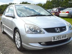 Silver Used 2005 Honda Civic Type S Hatchback | £2,491