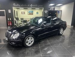Black Used 2008 Mercedes E220 Avantgarde Sedan | £3,499