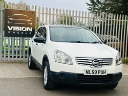 White Used 2009 Nissan Qashqai +2 Visia SUV | £2,795 (Good price)