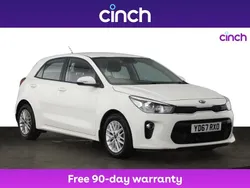 White Used 2017 Kia Rio 2 Hatchback | £11,399 (Fair price)