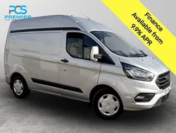Moondust silver (metallic paint) Used 2021 Ford Transit Custom Trend | £9,250 (Super price)
