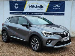 Oyster grey with black roof Used 2021 Renault Captur Version S SUV | £13,995 (Fair price)