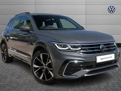 Grey Used 2022 VW Tiguan R-line SUV | £25,990 (Fair price)