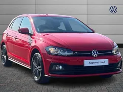Red Used 2021 VW Polo R-line Hatchback | £17,250 (Fair price)